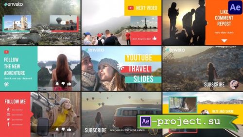 Videohive - Social Media Travel Scenes for After Effects - 52076379 - Project for After Effects