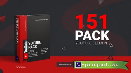 Videohive - Unique YouTube Pack - 44064802 - Project for After Effects