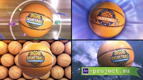 Videohive - Basketball Bumper (4 bumpers) - 51905413 - Project for After Effects