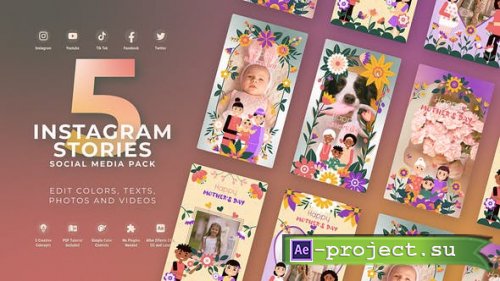 Videohive - Mothers Day Instagram Stories - 52090609 - Project for After Effects