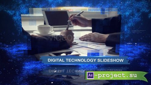 Videohive - Digital Technology Slideshow - 19455497 - Project for After Effects