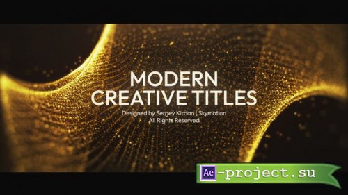 Videohive - Modern Creative Titles - 50781315 - Project for After Effects