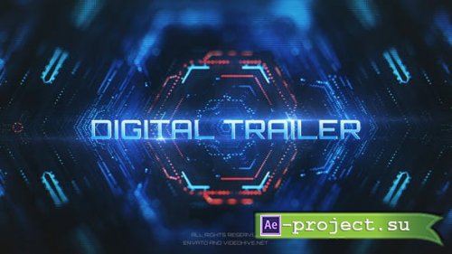 Videohive - Digital Trailer Teaser - 20268446 - Project for After Effects