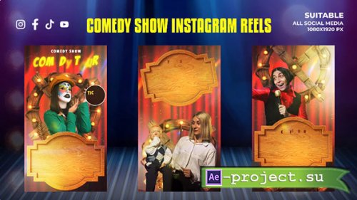 Videohive - Comedy Show Instagram Reels Stories - Project for After Effects