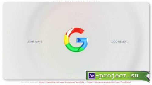 Videohive - Light Wave Logo Reveal - 52109464 - Project for After Effects