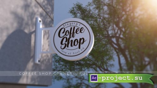 Videohive - The Coffee Shop Opener - 52108033 - Project for After Effects