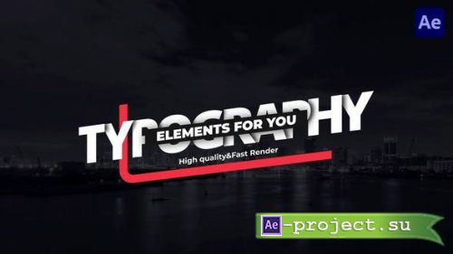 Videohive - Kinetic Big Titles for After Effects - 52125586 - Project for After Effects