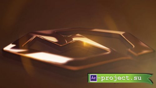 Videohive - Gold Reflection Logo 2 - 52150101 - Project for After Effects
