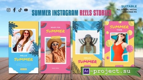 Videohive - Summer Instagram Reels Stories - 52139394 - Project for After Effects