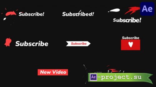 Videohive - Youtube Subscribers for After Effects - 52120490 - Project for After Effects