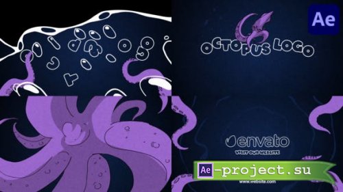 Videohive - Octopus Logo | After Effects - 52120885 - Project for After Effects