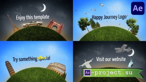 Videohive - Happy Journey | After Effects - 52120589 - Project for After Effects