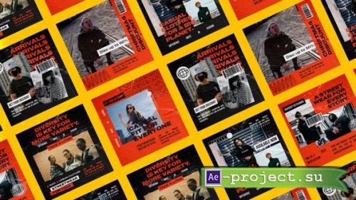 Videohive - Urban Life Streetwear Instagram Posts - 52192677 - Project for After Effects