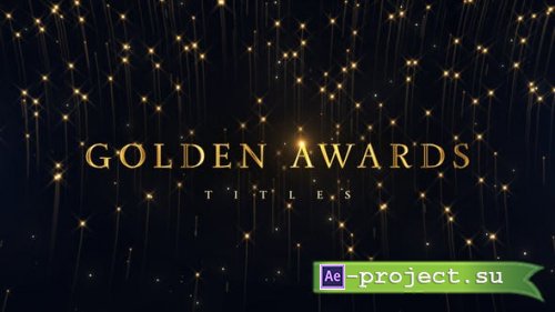 Videohive - Golden Awards Titles - 52163454 - Project for After Effects