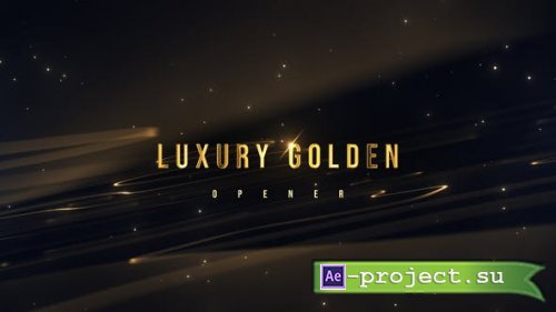 Videohive - Luxury Golden Opener - 52196236 - Project for After Effects