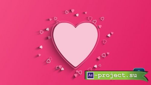 Videohive - Love Heart Logo Reveal - Project for After Effects