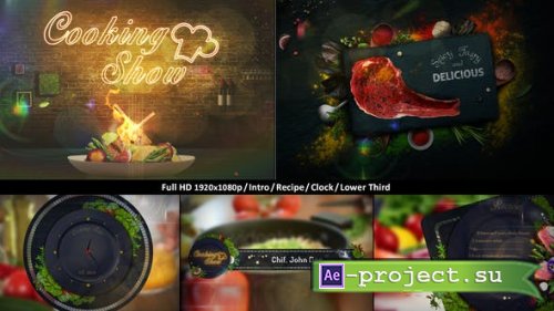 Videohive - Cooking Show Pack - 32200900 - Project for After Effects