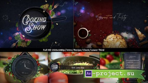 Videohive - Cooking TV Show Pack - 34301297 - Project for After Effects