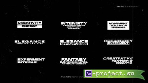 Videohive - Text Animation || After Effects - 52240587 - Project for After Effects