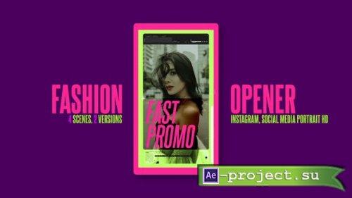 Videohive - Fashion Instagram Opener - 52227420 - Project for After Effects