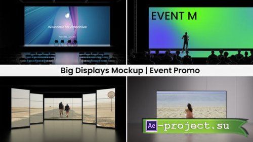 Videohive - Big Displays Mockup | Event Promo - 52233693 - Project for After Effects