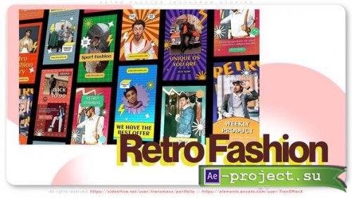 Videohive - Retro Fashion Instagram Stories - 52251027 - Project for After Effects