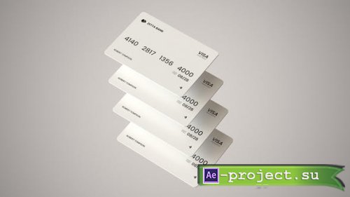 Videohive - Credit Card Mockup - 52229950 - Project for After Effects