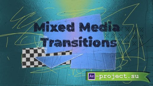 Videohive - Mixed Media Transitions - 52276790 - Project for After Effects