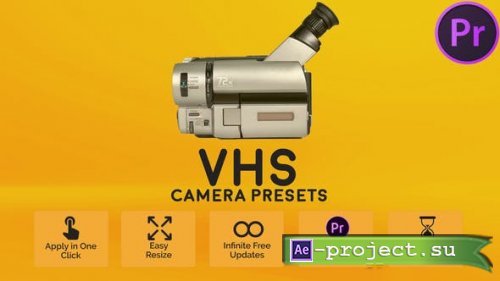 Videohive - VHS Camera Presets for Premiere Pro - 52251301