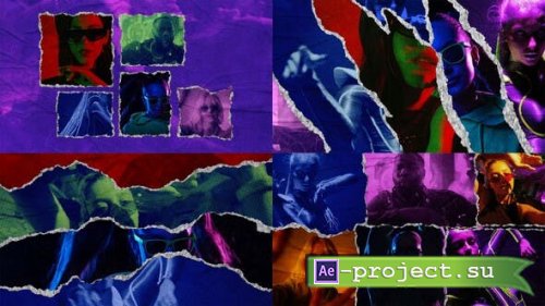 Videohive - Grunge Transitions - 52321768 - Project for After Effects