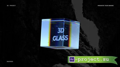 Videohive - 3D Glass Logo - 52339899 - Project for After Effects