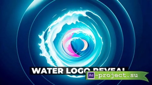 Videohive - Water Hand Drawn Logo - 52316776 - Project for After Effects