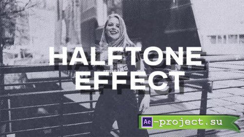 Videohive - Halftone Effect - 52324382 - Project for After Effects