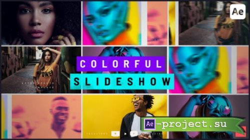 Videohive - Colorful Slideshow - 52001935 - Project for After Effects
