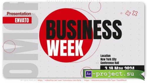 Videohive - Business Week Presentation - 52360047 - Project for After Effects