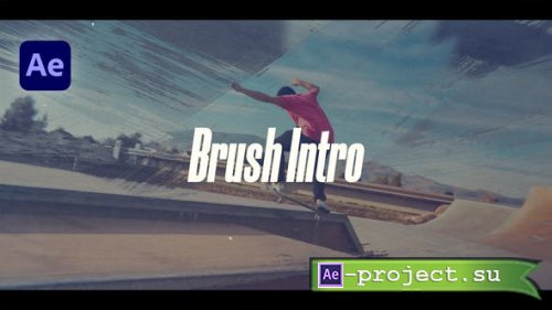 Videohive - Intro - Brush Intro - 52357359 - Project for After Effects