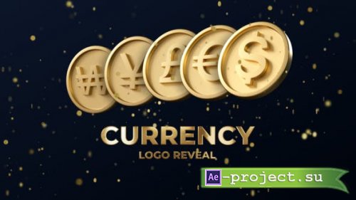 Videohive - Currency Coins Logo Reveal - 52359637 - Project for After Effects