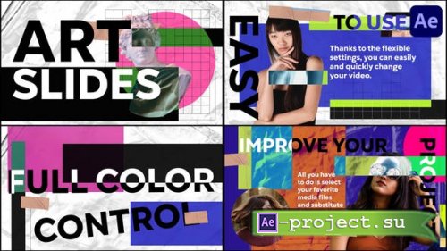 Videohive - Postmodern Creative Slides for After Effects - 52322132 - Project for After Effects