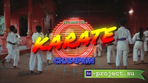 Videohive - 80's Retro Title Opener - 52359115 - Project for After Effects
