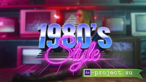 Videohive - 80's Retro Title Opener - 52358924 - Project for After Effects