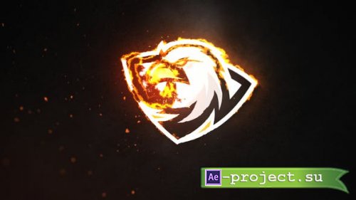 Videohive - Fire Burn Logo Reveal - 33238041 - Project for After Effects