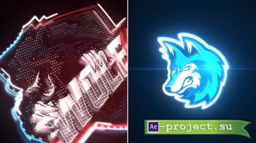 Videohive - Fast Neon Logo Reveal - 33427466 - Project for After Effects