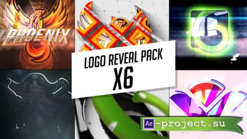 Videohive - Logo Reveal Pack X6 - 26208323 - Project for After Effects
