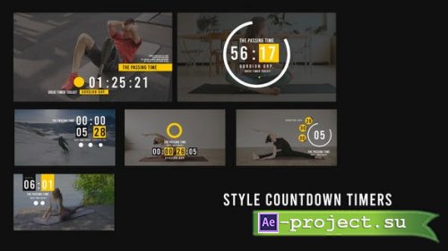 Videohive - Style Countdown Timers V2 - 52364374 - Project for After Effects