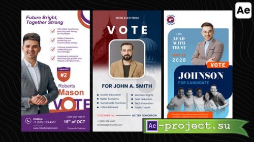 Videohive - Election Posters - 52347460 - Project for After Effects