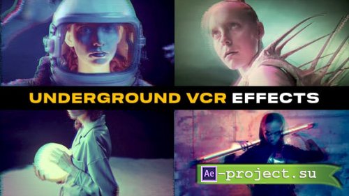 Videohive - Underground VCR FX | After Effects - 52383836 - Project for After Effects