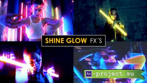 Videohive - Shine Glow Effects | After Effects - 52386736 - Project for After Effects