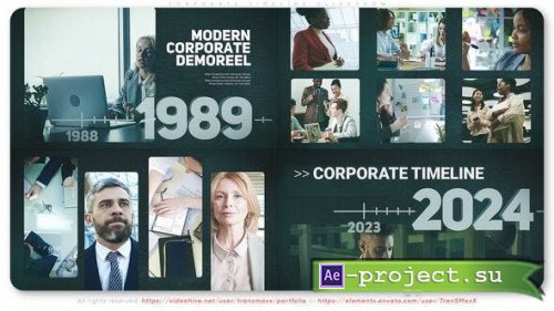 Videohive - Corporate Timeline Slideshow - 52380054 - Project for After Effects