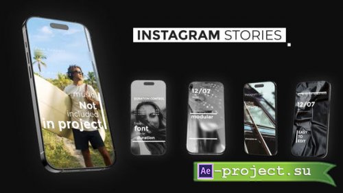 Videohive - Instagram Stories - 52406223 - Project for After Effects