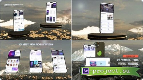 Videohive - Elegant App Presentation - 52402250 - Project for After Effects